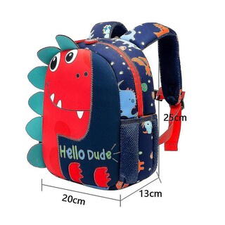 Foto 5 | Mochila Huoguo Para Niños De 2 A 5 Años, Dinosaurio De Jardín De Infantes - Venta Internacional.