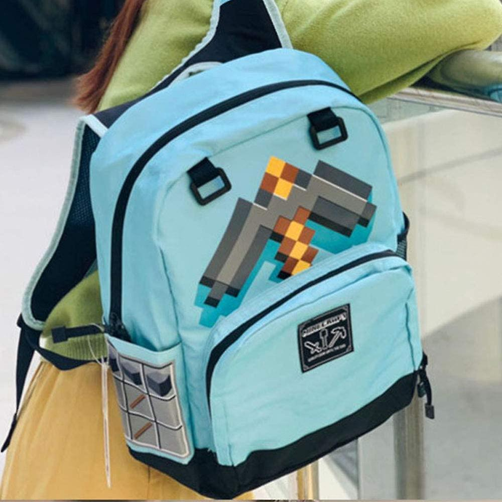 Foto 5 pulgar | Mochila Escolar De Minecraft Anime Para Niños De Primaria - Venta Internacional.