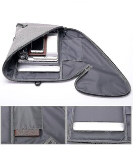 Foto 3 | Mochila Huoguo Multifunción Antirrobo De Gran Capacidad Para Hombre - Venta Internacional.