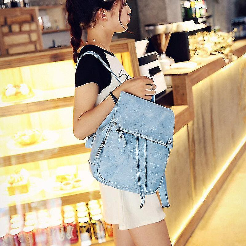 Foto 4 pulgar | Mochila Huoguo College Wind Pu Leather Para Mujer - Venta Internacional.