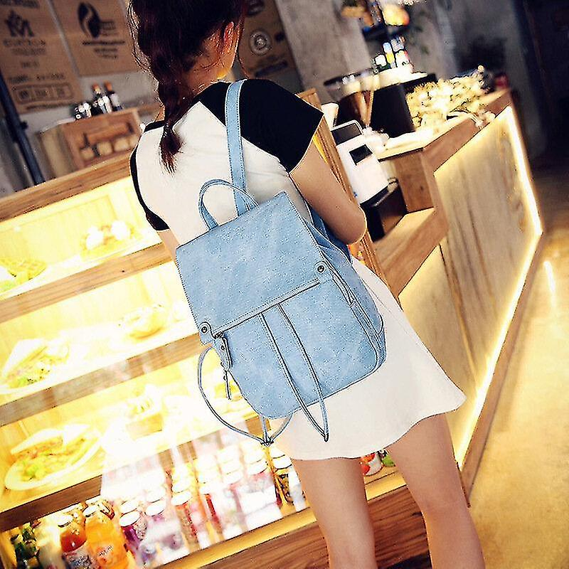 Foto 5 pulgar | Mochila Huoguo College Wind Pu Leather Para Mujer - Venta Internacional.