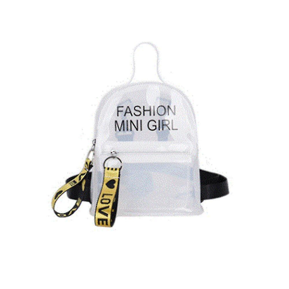 Foto 2 pulgar | Mochila Huoguo Minibolsa Escolar De Pvc Transparente Para Mujer - Venta Internacional.