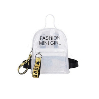 Foto 1 | Mochila Huoguo Minibolsa Escolar De Pvc Transparente Para Mujer - Venta Internacional.