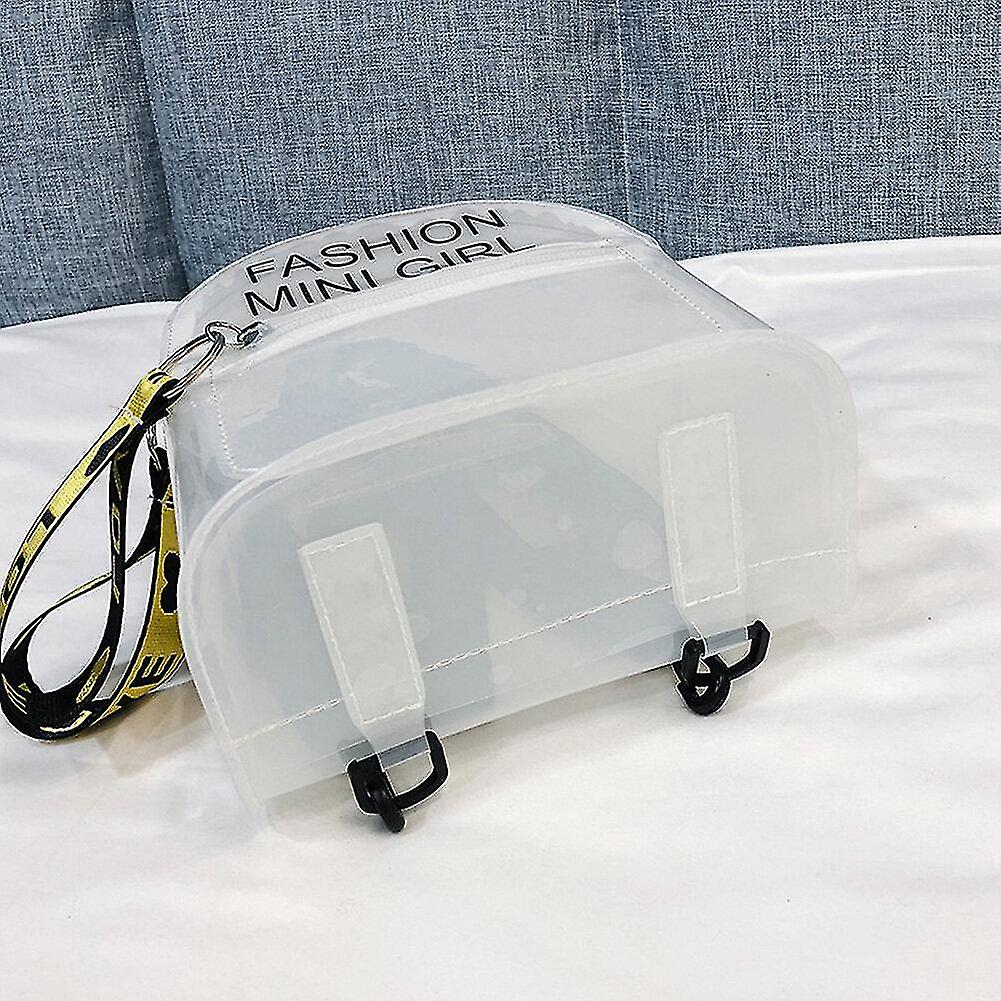 Foto 3 pulgar | Mochila Huoguo Minibolsa Escolar De Pvc Transparente Para Mujer - Venta Internacional.