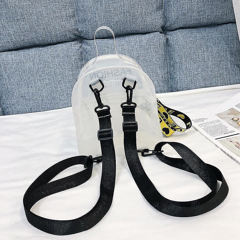 Foto 4 pulgar | Mochila Huoguo Minibolsa Escolar De Pvc Transparente Para Mujer - Venta Internacional.
