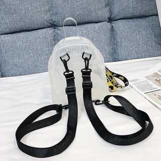 Foto 3 | Mochila Huoguo Minibolsa Escolar De Pvc Transparente Para Mujer - Venta Internacional.