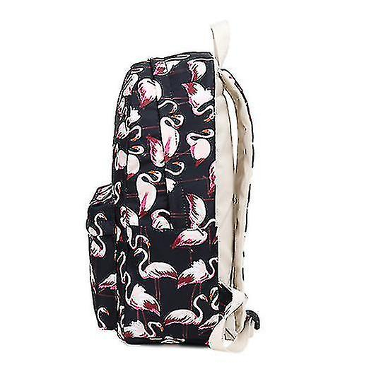 Foto 2 pulgar | Set De Mochilas Sanlin Beans Con Estampado De Flamencos, 3 Piezas, Para Escuela Y Entretenimiento - Venta Internacional.