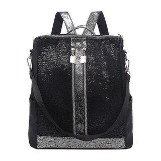 Foto 1 | Mochila Huoguo Para Mujer, Viajes Y Escuelas, Piel Sintética, Gran Capacidad - Venta Internacional.