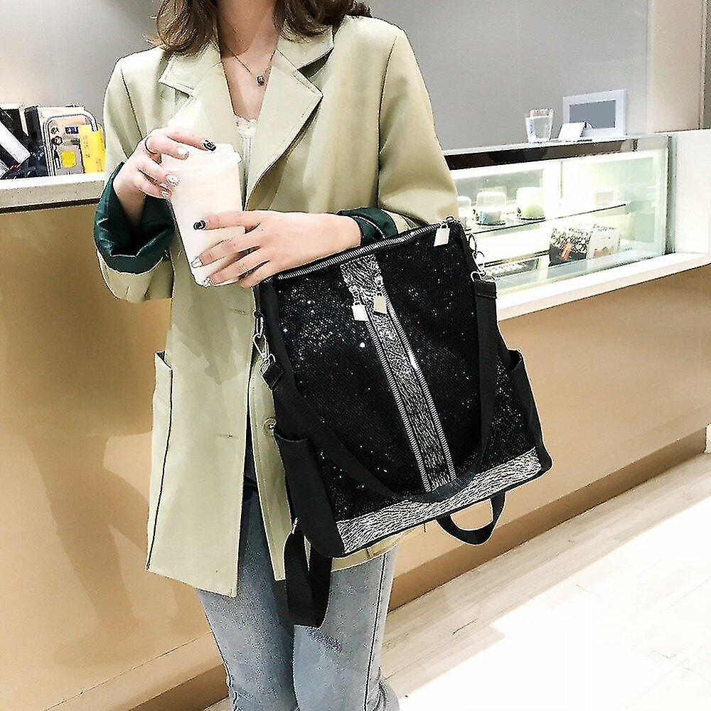 Foto 2 | Mochila Huoguo Para Mujer, Viajes Y Escuelas, Piel Sintética, Gran Capacidad - Venta Internacional.