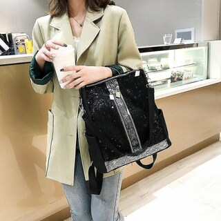 Foto 2 | Mochila Huoguo Para Mujer, Viajes Y Escuelas, Piel Sintética, Gran Capacidad - Venta Internacional.