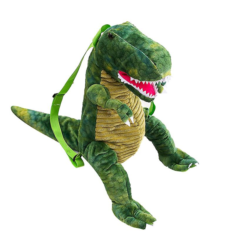 Foto 5 pulgar | Mochila Sanlin Beans Dinosaur Para Niños Y Niñas, Color Verde - Venta Internacional.