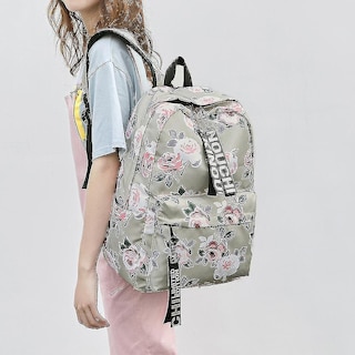 Foto 2 | Mochila Huoguo Royal Blue De Nylon Impermeable Para Mujer - Venta Internacional.