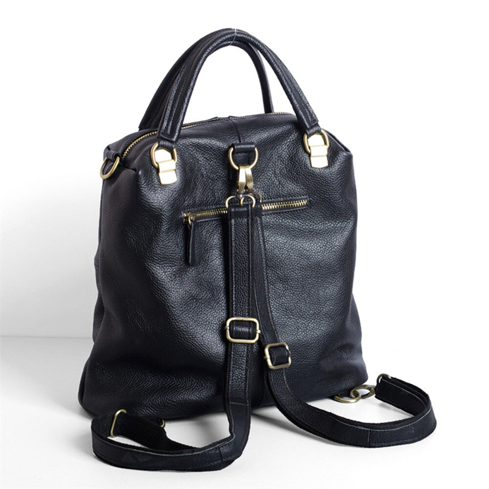Foto 1 | Mochila Sanlin Beans De Piel Sintética Negra Para Mujer, 1 Kg - Venta Internacional.