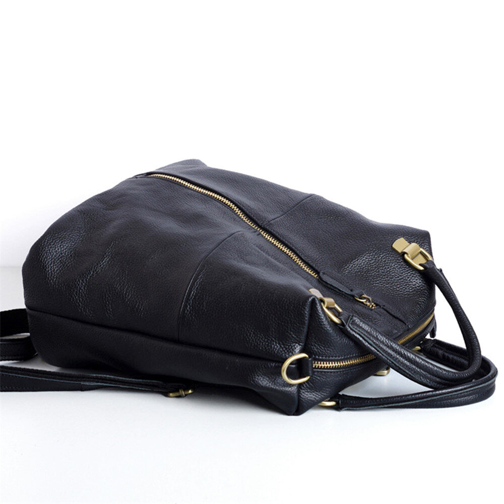 Foto 3 pulgar | Mochila Sanlin Beans De Piel Sintética Negra Para Mujer, 1 Kg - Venta Internacional.