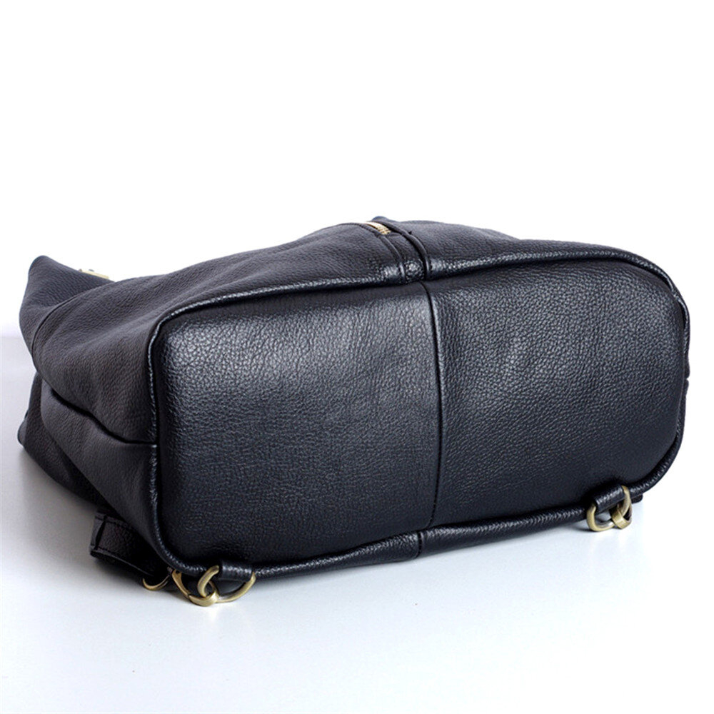 Foto 4 pulgar | Mochila Sanlin Beans De Piel Sintética Negra Para Mujer, 1 Kg - Venta Internacional.