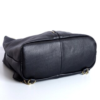 Foto 3 | Mochila Sanlin Beans De Piel Sintética Negra Para Mujer, 1 Kg - Venta Internacional.