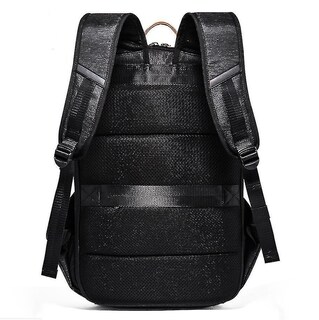 Foto 3 | Mochila Huoguo Para Ordenador De Alta Calidad Para Mujer, Negra, 30x15x45 - Venta Internacional.