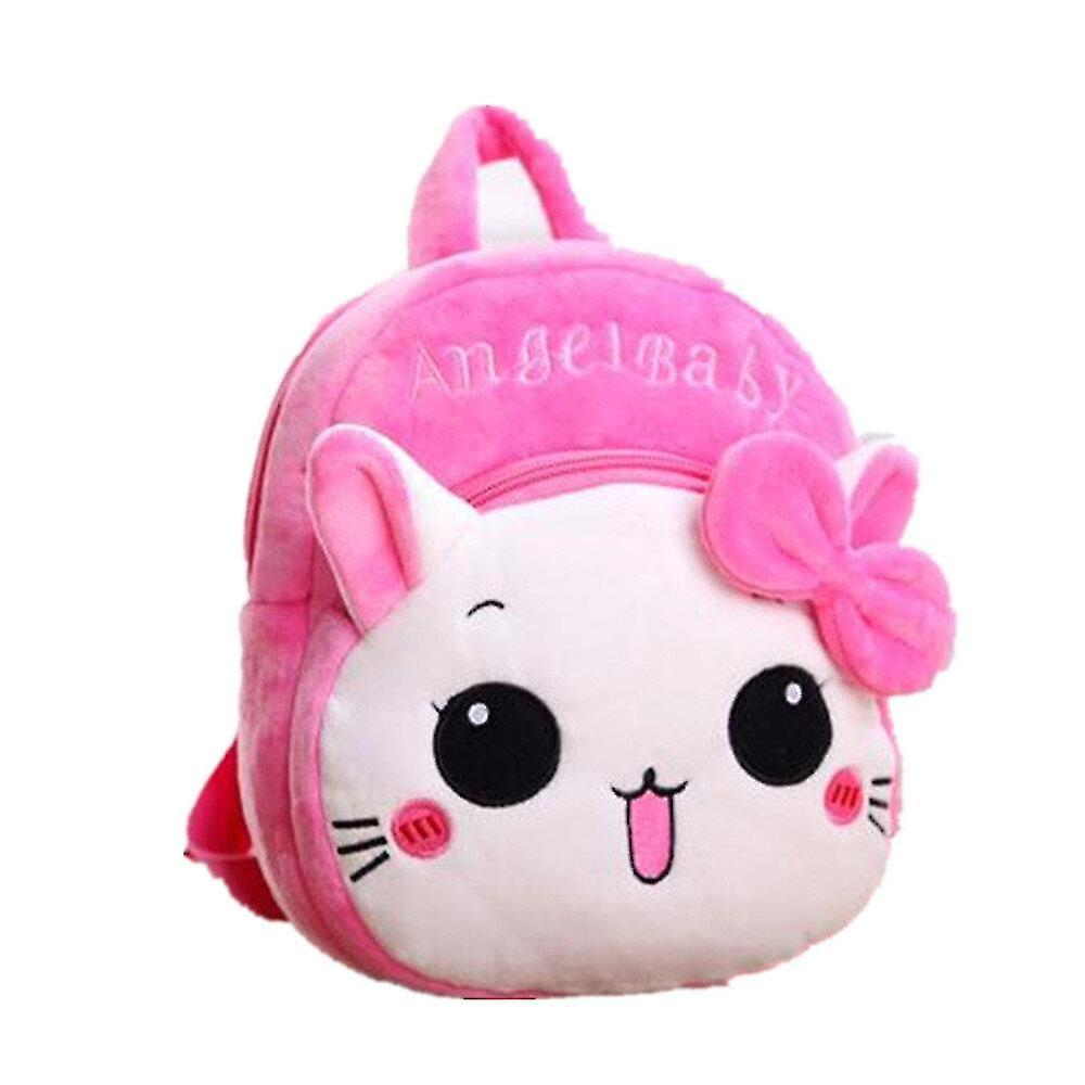 Foto 2 pulgar | Mochila Huoguo De Felpa Suave Con Dibujos Animados De Gatos, Conejos Y Pandas Para Niños - Venta Internacional.