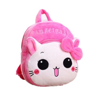 Foto 1 | Mochila Huoguo De Felpa Suave Con Dibujos Animados De Gatos, Conejos Y Pandas Para Niños - Venta Internacional.