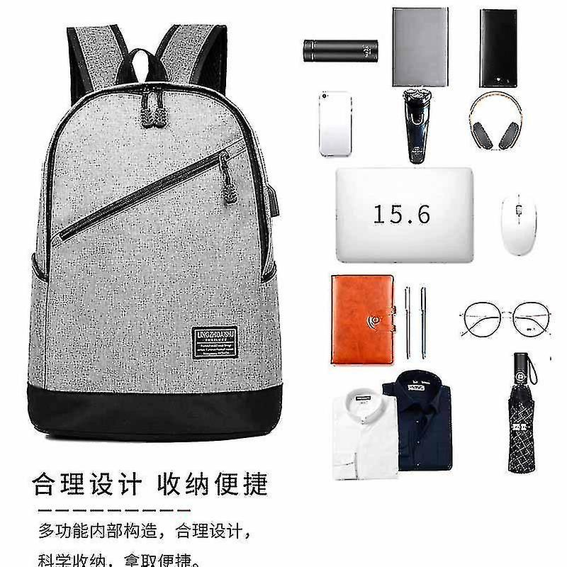 Foto 3 pulgar | Mochila Huoguo Negra De 15 Pulgadas Para Viajes Deportivos Al Aire Libre - Venta Internacional.