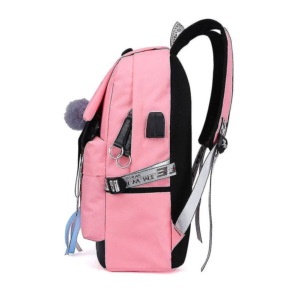 Foto 3 pulgar | Mochila Huoguo Violín Para Niñas, Escuela De Ocio, Rosa, Oxford, 27x1 - Venta Internacional.