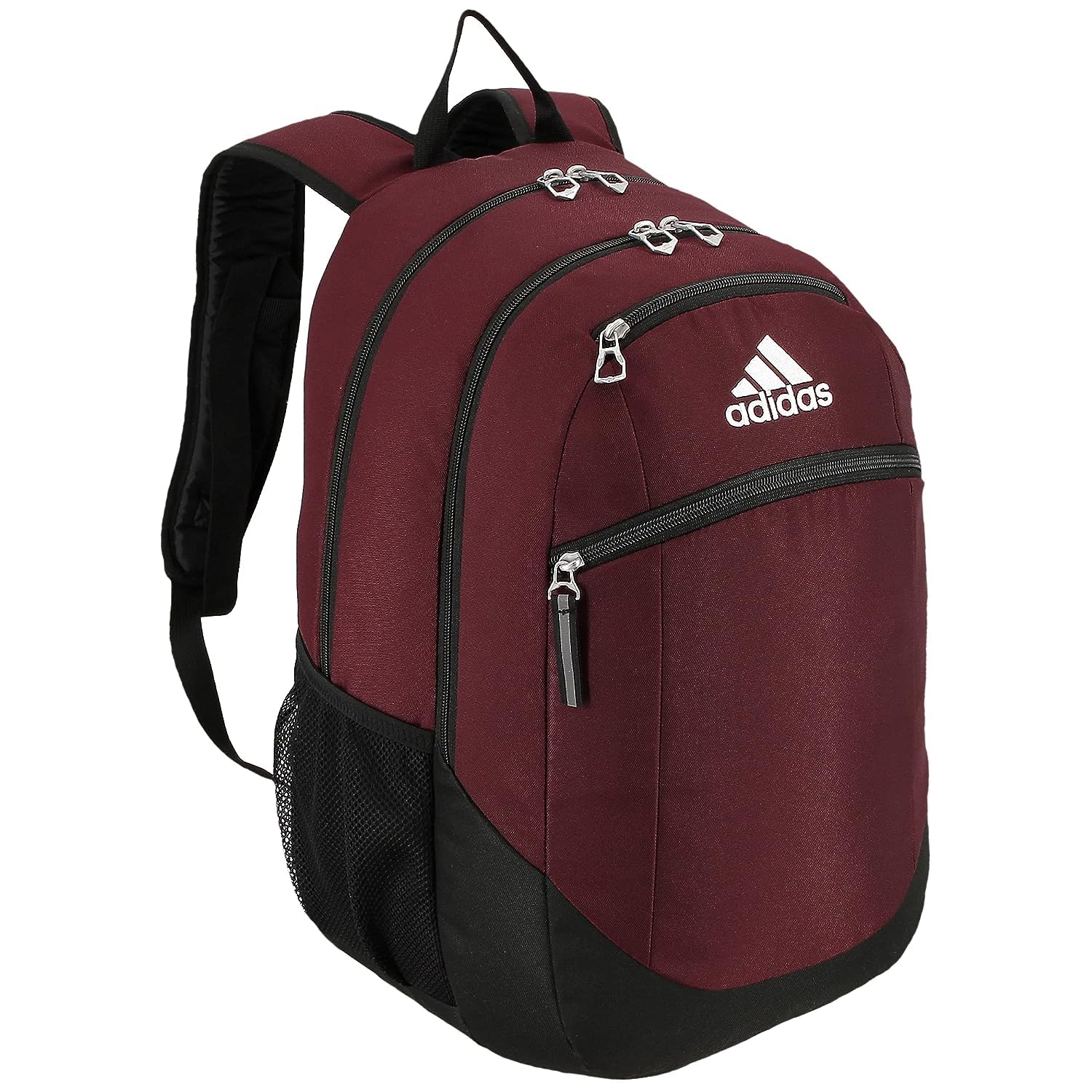 Mochila Adidas Striker 2 Team Granate/negro/blanco - Venta Internacional.