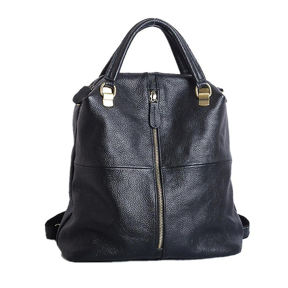 Foto 2 pulgar | Mochila Huoguo De Piel Sintética Negra Casual Para Mujer, 1 Kg - Venta Internacional.