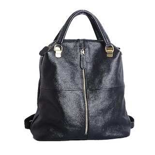 Foto 1 | Mochila Huoguo De Piel Sintética Negra Casual Para Mujer, 1 Kg - Venta Internacional.