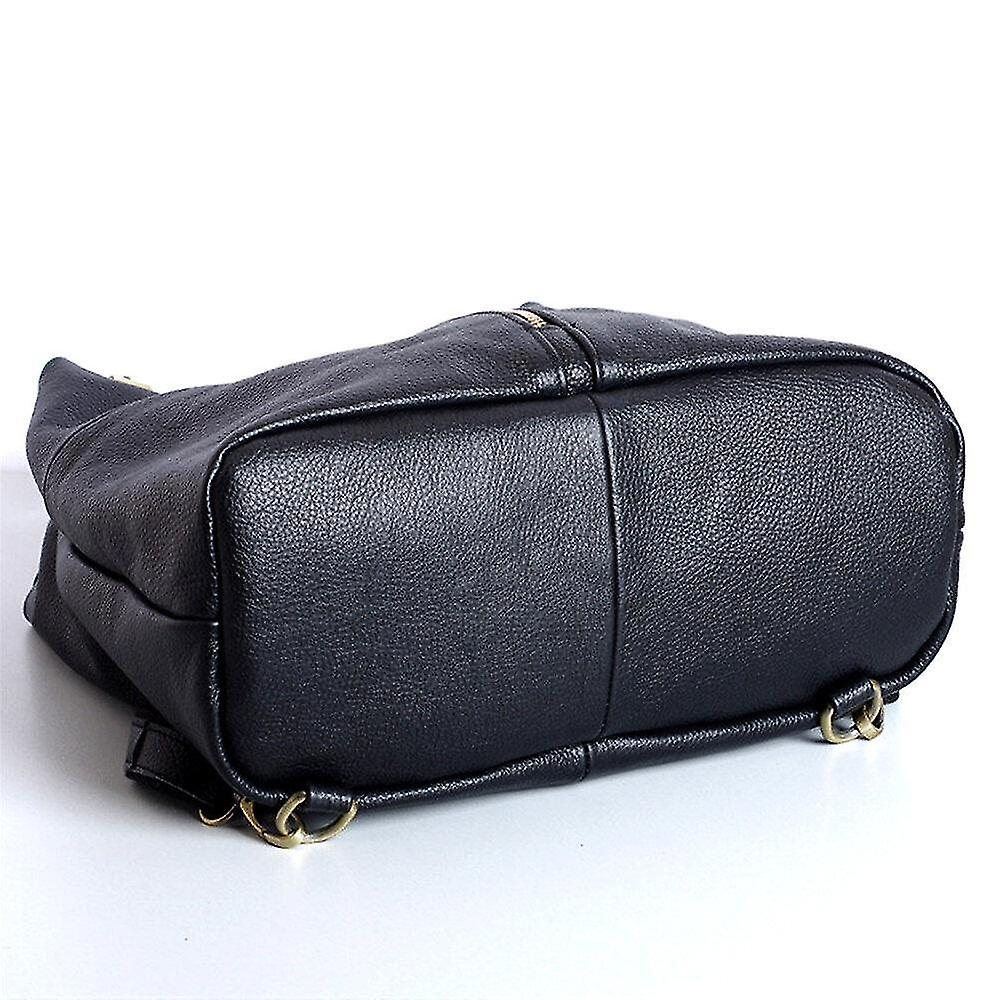 Foto 5 pulgar | Mochila Huoguo De Piel Sintética Negra Casual Para Mujer, 1 Kg - Venta Internacional.
