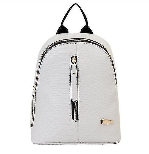 Foto 4 pulgar | Mochila Huoguo De Cuero Para Niñas, Adolescentes Y Mujeres Gris - Venta Internacional.