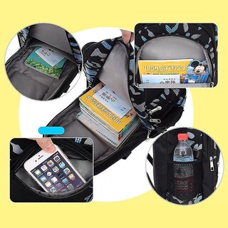 Foto 3 | Mochila Huoguo De Nailon Ligero Y Resistente Al Desgaste Para Niños - Venta Internacional.
