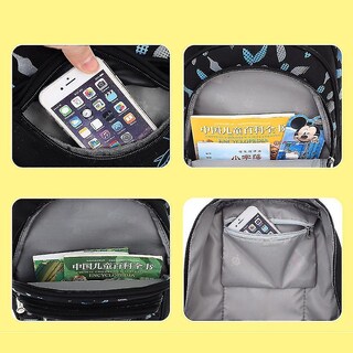 Foto 4 | Mochila Huoguo De Nailon Ligero Y Resistente Al Desgaste Para Niños - Venta Internacional.