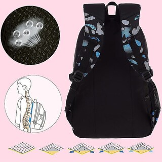 Foto 5 | Mochila Huoguo De Nailon Ligero Y Resistente Al Desgaste Para Niños - Venta Internacional.
