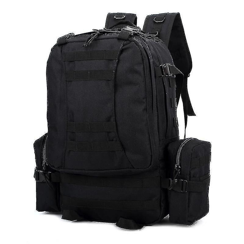 Foto 2 pulgar | Mochila Huoguo Negra Duradera De Viaje Casual Para Todas Las Edades - Venta Internacional.