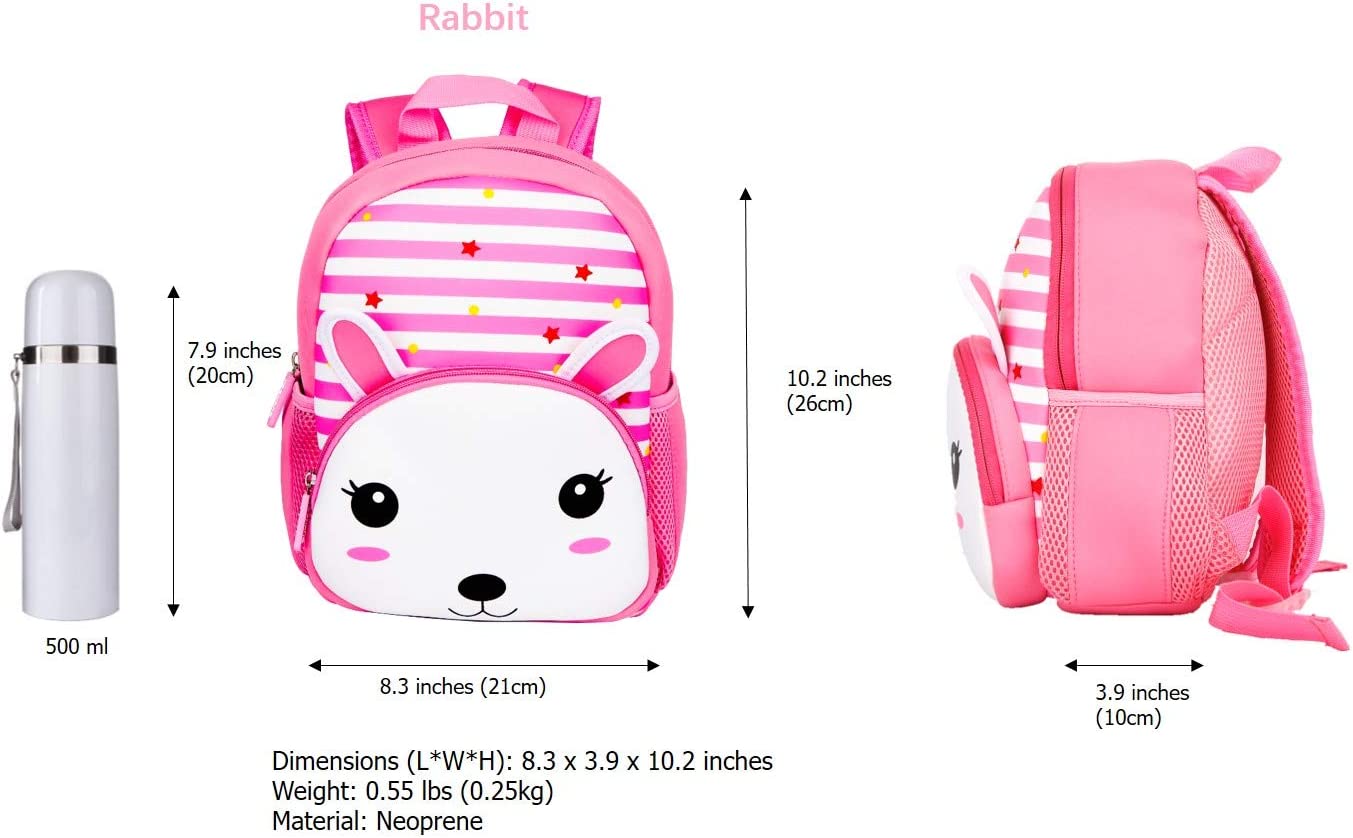 Mochila Huoguo, Impermeable, Unicornio Preescolar, 21 X 10 X 26 Cm, Todd - Venta Internacional.