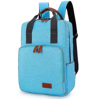 Foto 1 | Mochila Huoguo Casual Fashion Impermeable De Nylon Azul - Venta Internacional.