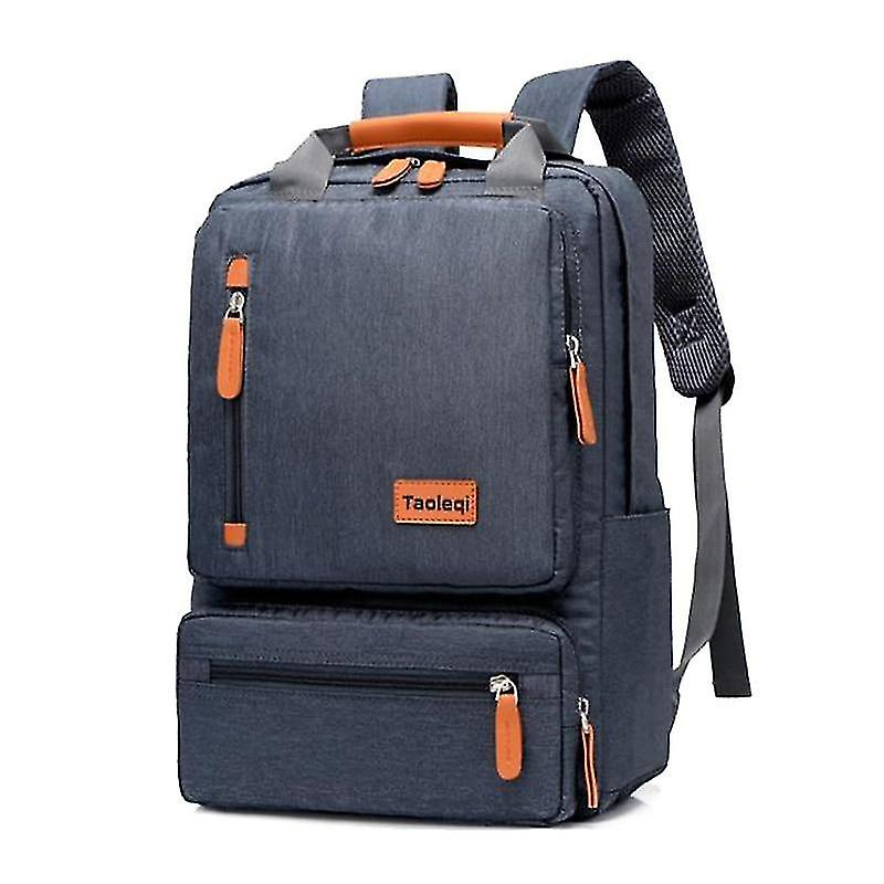 Foto 2 pulgar | Mochila Huoguo Oxford De Tela Antirrobo, Casual, De Negocios, Azul - Venta Internacional.