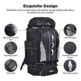 Foto 5 | Mochila Xmund Xd-dy9 100l Impermeable Para Escalada Y Viajes - Venta Internacional.