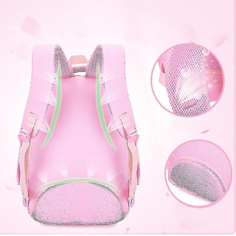 Foto 4 pulgar | Mochila Escolar Infantil Huoguo, Impermeable, De Nailon Azul - Venta Internacional.