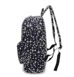 Foto 2 | Juego De Mochilas Huoguo Starry Sky Estampado De Lienzo Negro, 3 Piezas - Venta Internacional.