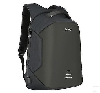 Foto 1 | Mochila Huoguo Para Portátil Antirrobo, De Viaje, 36-55l, Para Hombre, Color Negro - Venta Internacional.