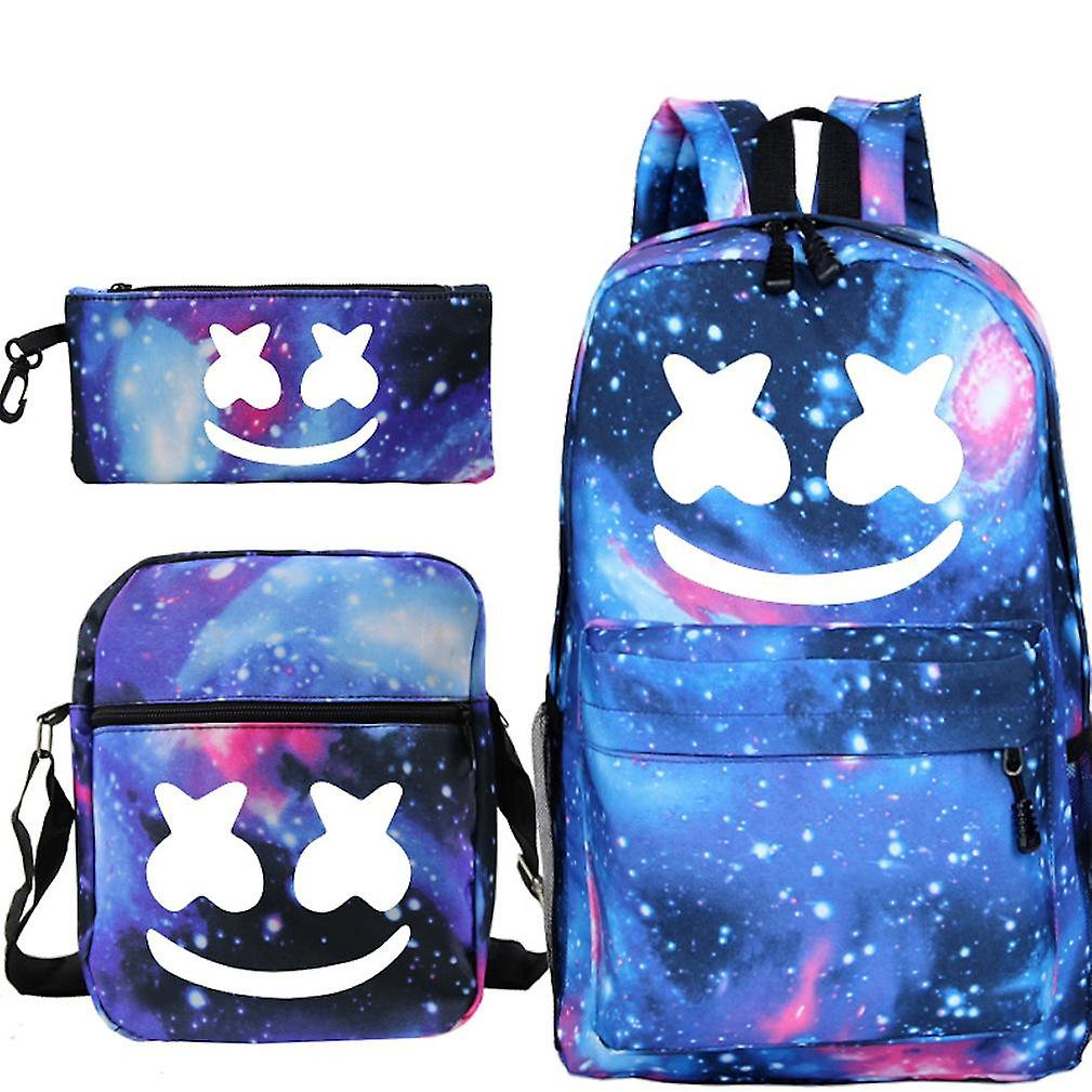 Set De Mochilas Escolares Sanlin Beans Con Estampado De Anime, 3 Unidades - Venta Internacional.