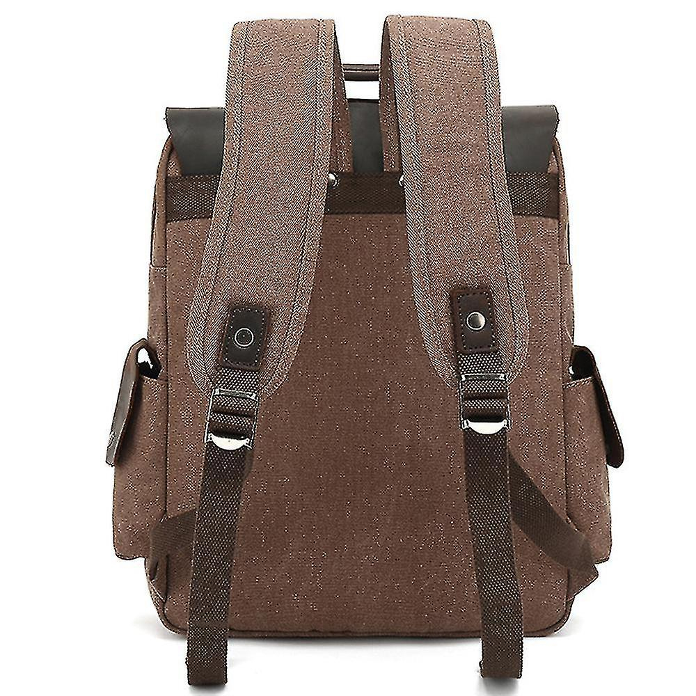 Foto 3 pulgar | Mochila Huoguo De Lona Impermeable Para Estudiantes Universitarios - Venta Internacional.