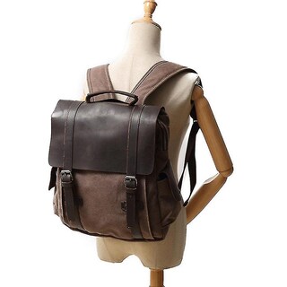 Foto 4 | Mochila Huoguo De Lona Impermeable Para Estudiantes Universitarios - Venta Internacional.
