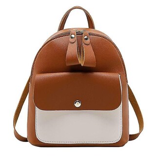 Foto 2 | Mochila Huoguo Minibolso Casual Para Mujer, Color Marrón - Venta Internacional.