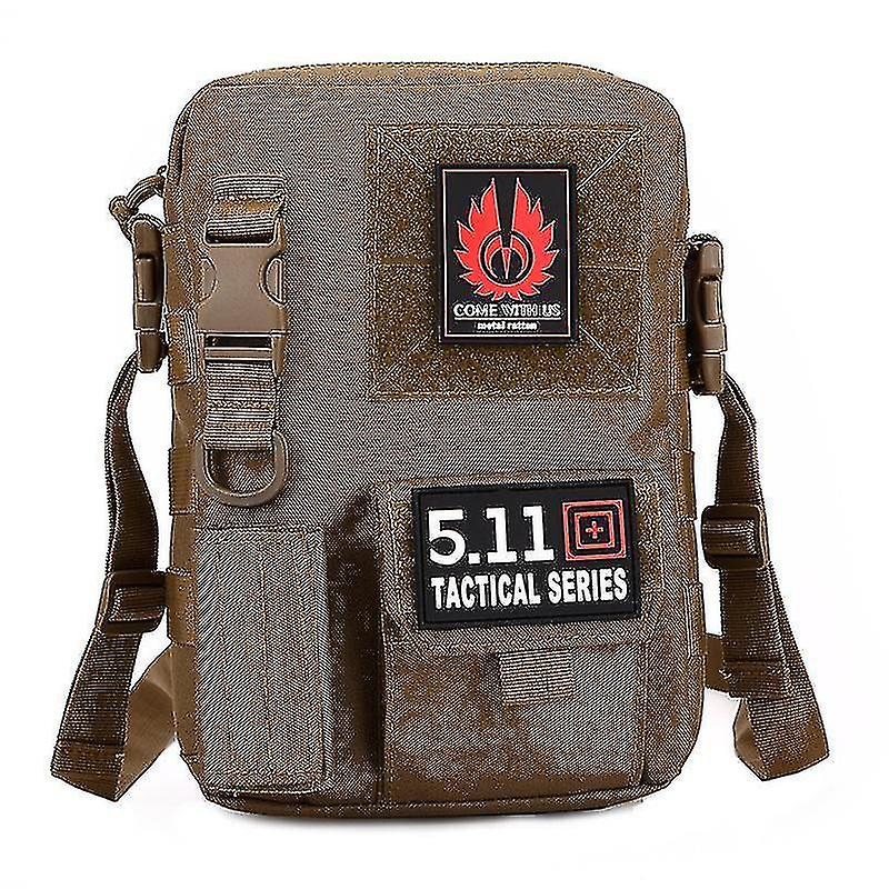 Foto 3 pulgar | Mochila Huoguo, Caqui, Casual, Cómoda, Resistente Al Agua - Venta Internacional.