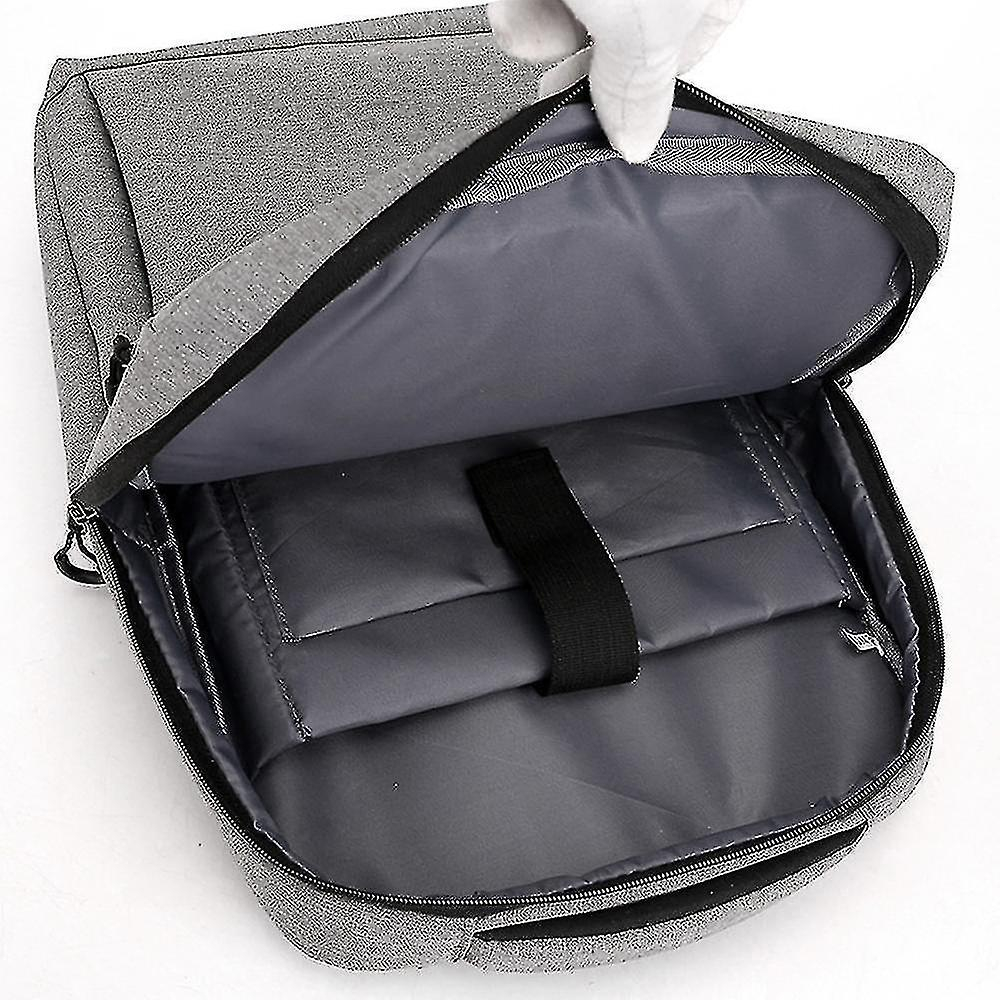 Foto 4 pulgar | Mochila Huoguo De Tela Oxford Negra Impermeable Para Hombre Y Mujer - Venta Internacional.