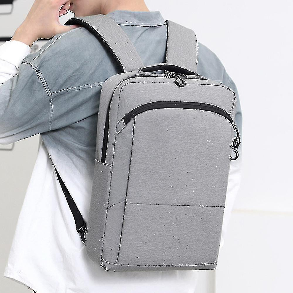 Foto 5 pulgar | Mochila Huoguo De Tela Oxford Negra Impermeable Para Hombre Y Mujer - Venta Internacional.