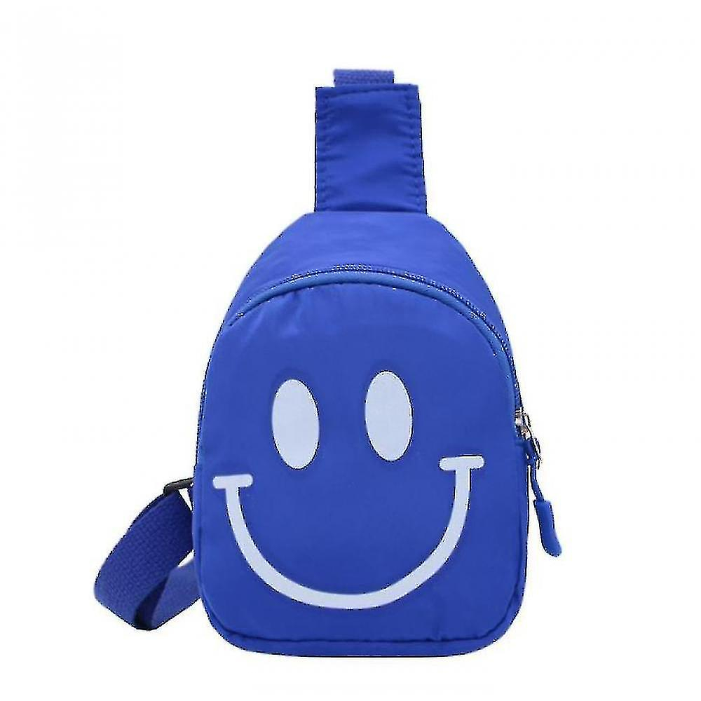 Foto 2 pulgar | Mochila Huoguo Sofirn Para Niños, Habitación Individual, Pequeña, Bolsa De Pecho Azul - Venta Internacional.