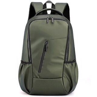 Foto 1 | Mochila Huoguo, Bolso Casual De Viaje Para Hombre, Impermeable, Verde - Venta Internacional.